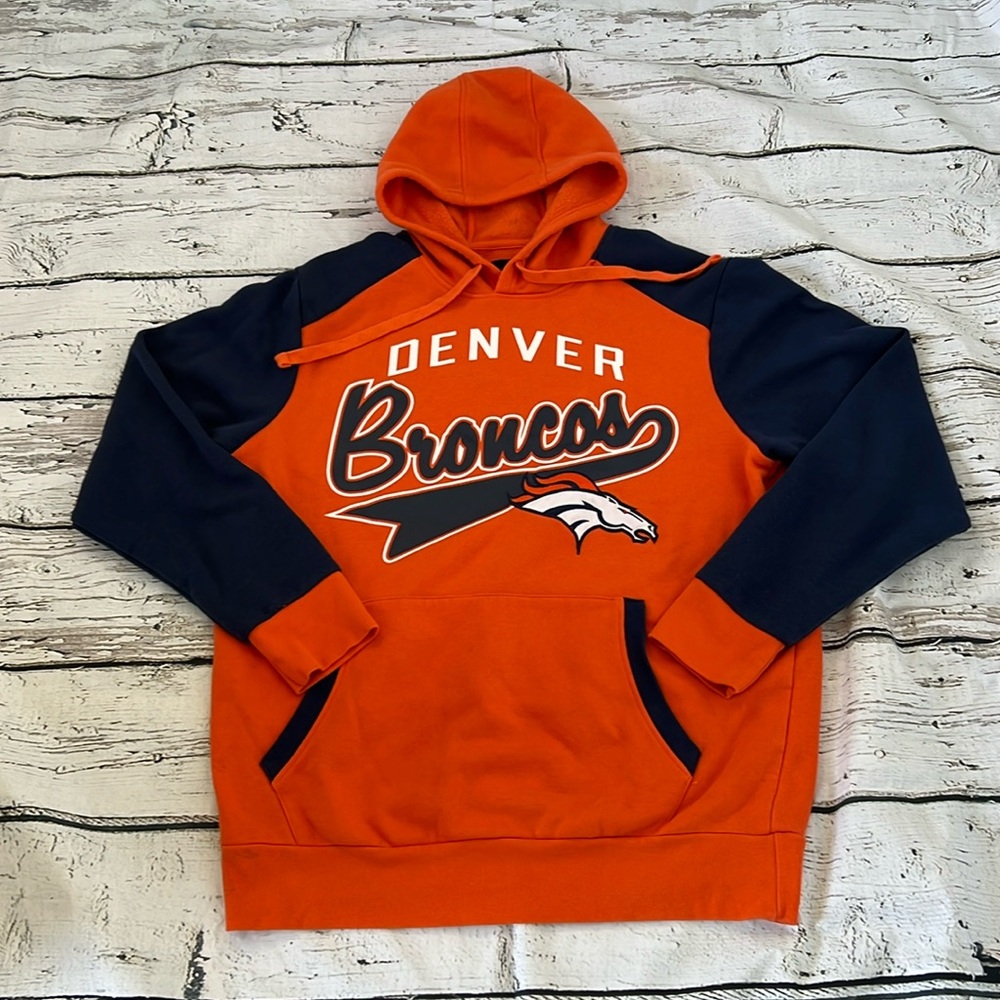 Denver Broncos NFL Hooded Sweatshirt - Size L